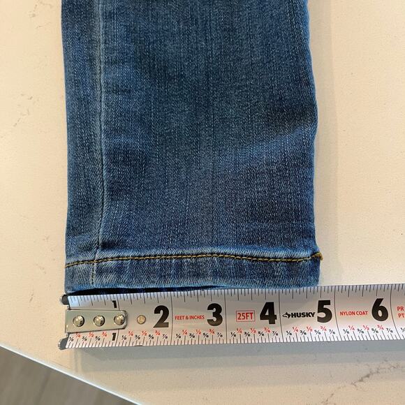 Judy Blue Skinny Jeans with Cheetah Leopard Patches Distressed Size 7 /28 - Picture 10 of 10